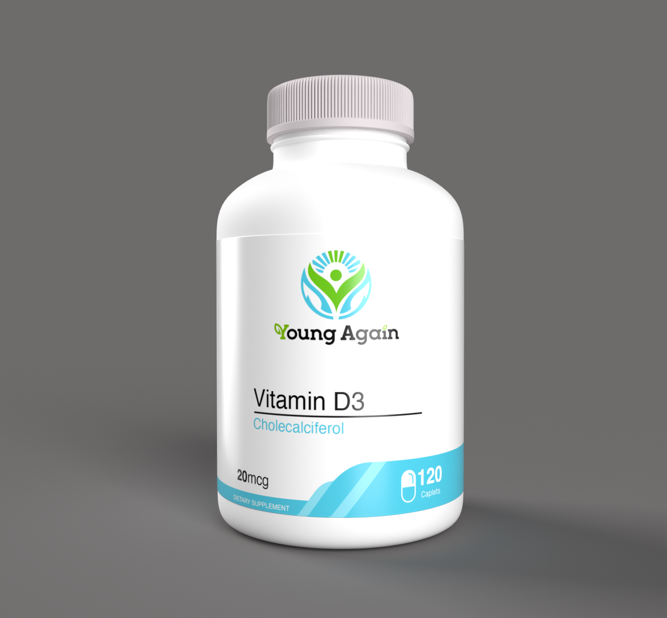 Vitamin D3 bottle