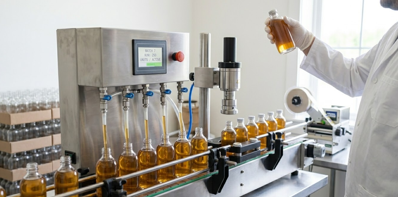 Small batch canning and bottling