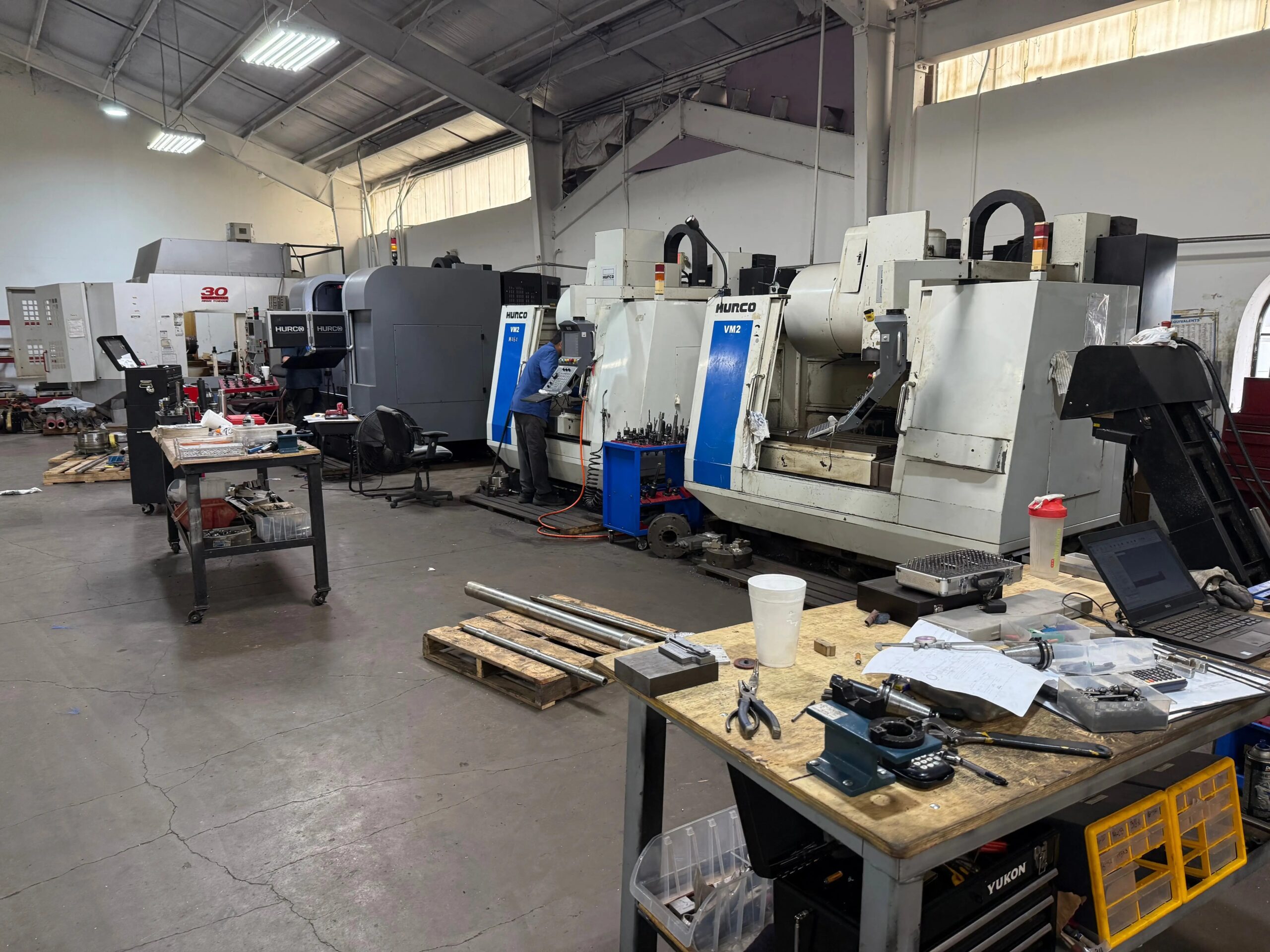 CNC machine shop