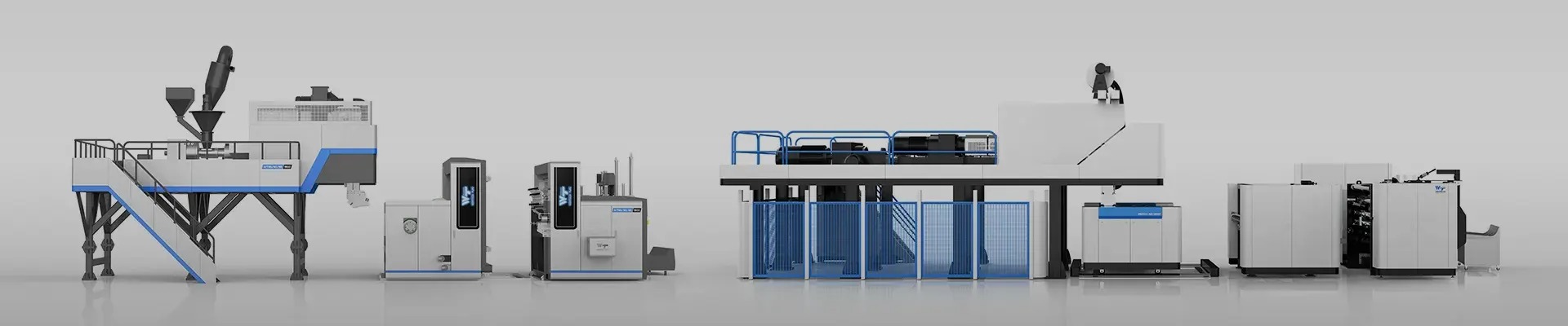 stretch film making machine